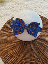Load image into Gallery viewer, Glittered Doubled Bow