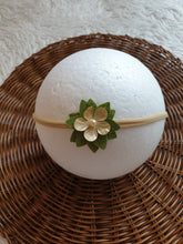 Load image into Gallery viewer, Red Dahlia Floral and Bows Headband