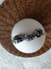 Load image into Gallery viewer, White Dahlia Floral and Bows Headband