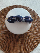 Load image into Gallery viewer, Sky Blue Nicki Floral and Bows Headband