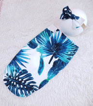 Load image into Gallery viewer, Newborn Matching Swaddle Sack and Headbow