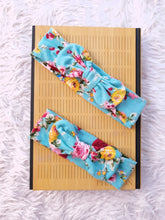 Load image into Gallery viewer, Teal Mumma and Bubba Headband