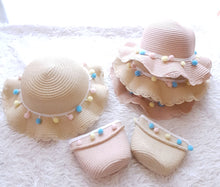 Load image into Gallery viewer, Matching Straw Hats and Bags