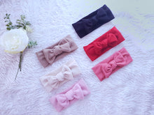 Load image into Gallery viewer, Faux Cashmere Top-knot Headbow