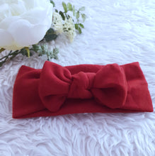 Load image into Gallery viewer, Faux Cashmere Top-knot Headbow