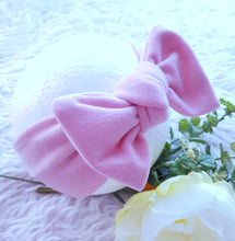 Load image into Gallery viewer, Faux Cashmere Top-knot Headbow