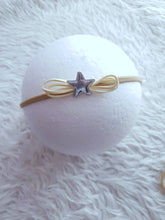 Load image into Gallery viewer, White Floral Bow Headband