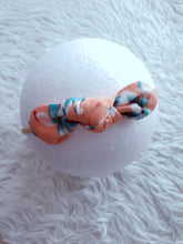 Load image into Gallery viewer, Hot Pink Floral Bow Headband