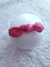 Load image into Gallery viewer, Hot Pink Floral Bow Headband
