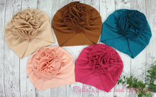 Load image into Gallery viewer, Newborn Flower Petal Turban