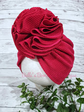 Load image into Gallery viewer, Newborn Flower Petal Turban