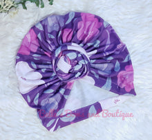 Load image into Gallery viewer, Floral Knot Turban