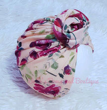 Load image into Gallery viewer, Floral Knot Turban