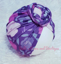 Load image into Gallery viewer, Floral Knot Turban