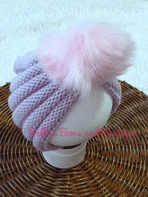 Load image into Gallery viewer, Knitted Pompom Baby Beanie