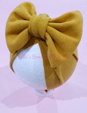 Load image into Gallery viewer, Solid Bow Turban