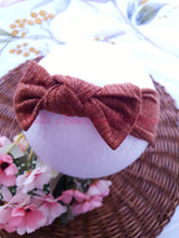 Load image into Gallery viewer, Top-Knot Ribbed Bow