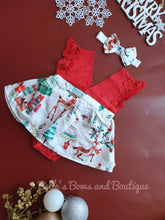 Load image into Gallery viewer, Baby Matching Christmas Romper Set 1