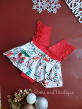 Load image into Gallery viewer, Baby Matching Christmas Romper Set 1