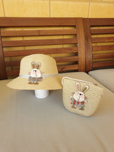 Load image into Gallery viewer, Matching Straw Hats and Bags
