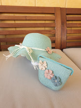 Load image into Gallery viewer, Matching Straw Hats and Bags