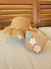 Load image into Gallery viewer, Matching Straw Hats and Bags