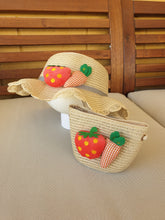 Load image into Gallery viewer, Matching Straw Hats and Bags