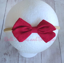 Load image into Gallery viewer, Annika Linen Bow