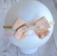 Load image into Gallery viewer, Annika Linen Bow