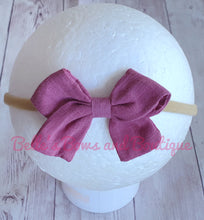Load image into Gallery viewer, Annika Linen Bow