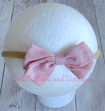 Load image into Gallery viewer, Annika Linen Bow