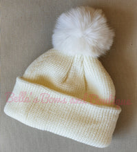 Load image into Gallery viewer, Knitted Pompom Beanie