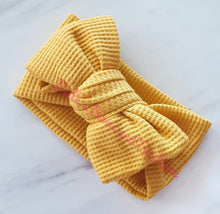 Load image into Gallery viewer, Waffle Bowknot Headbow