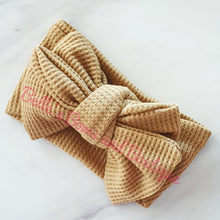 Load image into Gallery viewer, Waffle Bowknot Headbow