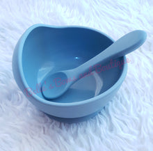 Lade das Bild in den Galerie-Viewer, Silicon Starter - Bowl and Spoon Set