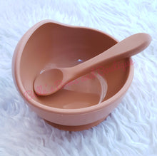 Lade das Bild in den Galerie-Viewer, Silicon Starter - Bowl and Spoon Set