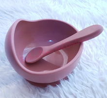 Lade das Bild in den Galerie-Viewer, Silicon Starter - Bowl and Spoon Set