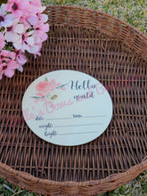 Load image into Gallery viewer, Wooden Milestone Card