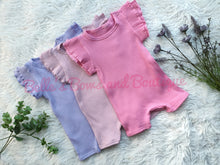 Load image into Gallery viewer, Personalised Newborn/Baby Frill Romper