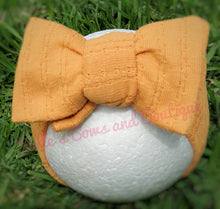 Load image into Gallery viewer, Jacquard Top Knot Double Bow