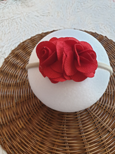 Load image into Gallery viewer, Red Floral Headband