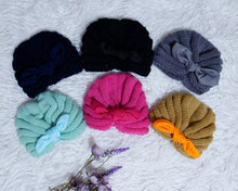 Load image into Gallery viewer, Rabbit Ear Bowknot Beanie
