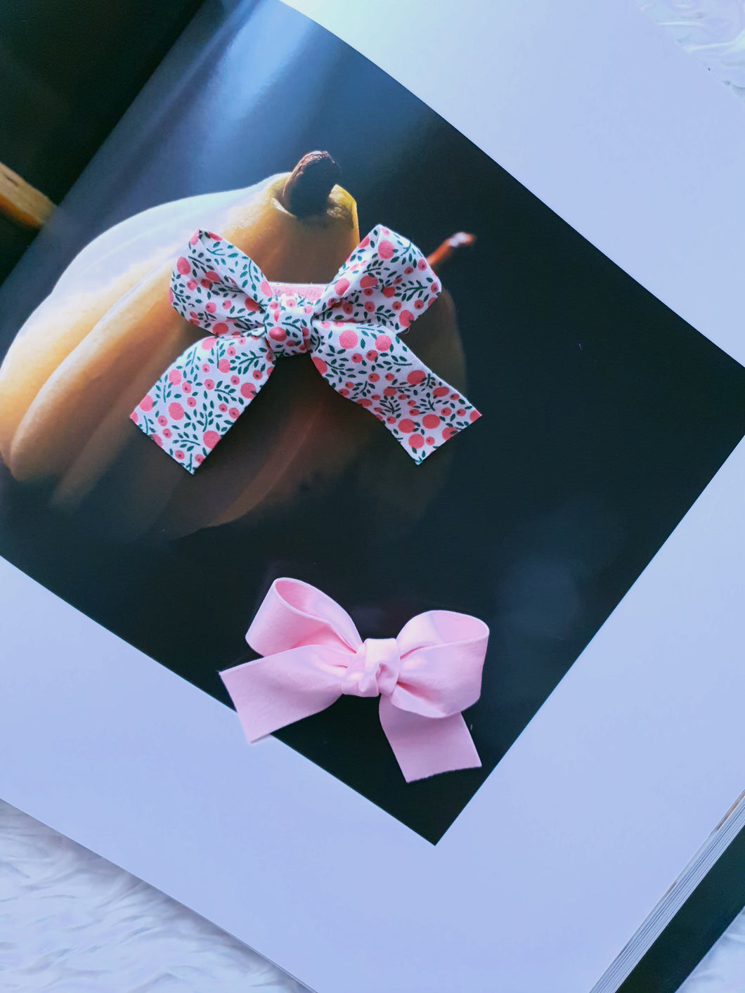 Pink Fancy Floral Hairclip