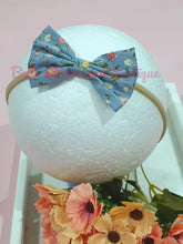 Load image into Gallery viewer, Ellie&#39;s Floral Tuxedo Bow
