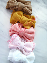 Lade das Bild in den Galerie-Viewer, Waffle Bowknot Headbow
